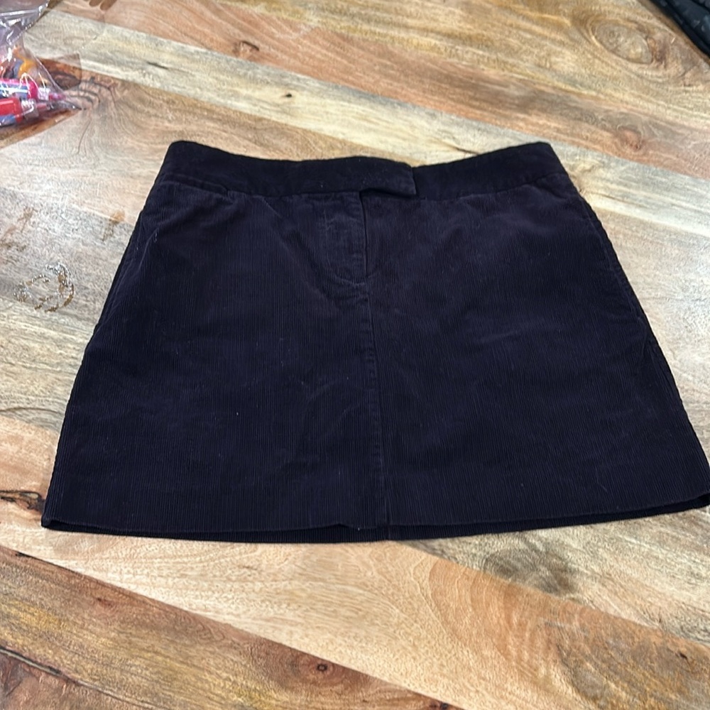 J. Crew Corduroy Mini Skirt